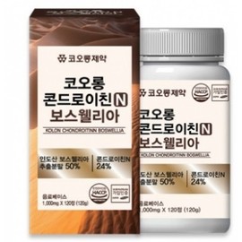 Chondroitin & Boswellia 120 Tablets KS