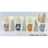 Cute Cat Paper Cups for Snacks and Party Favors, 12