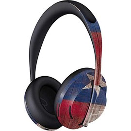 Skinit Decal Audio Skin Compatible with Bose Noise Cancelling Headphones 700 - Skinit Originally Designed Texas Flag Dark Wood Design