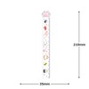 Kamio Japan 225618 Paws Ruler, 5.9 inches (15 cm) Ruler,