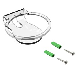 CAXUSD Table Speaker Stand Transparent Wall-Mounted Speaker Holder for Surround -Saving Design for Kitchen Living Room and Bedroom