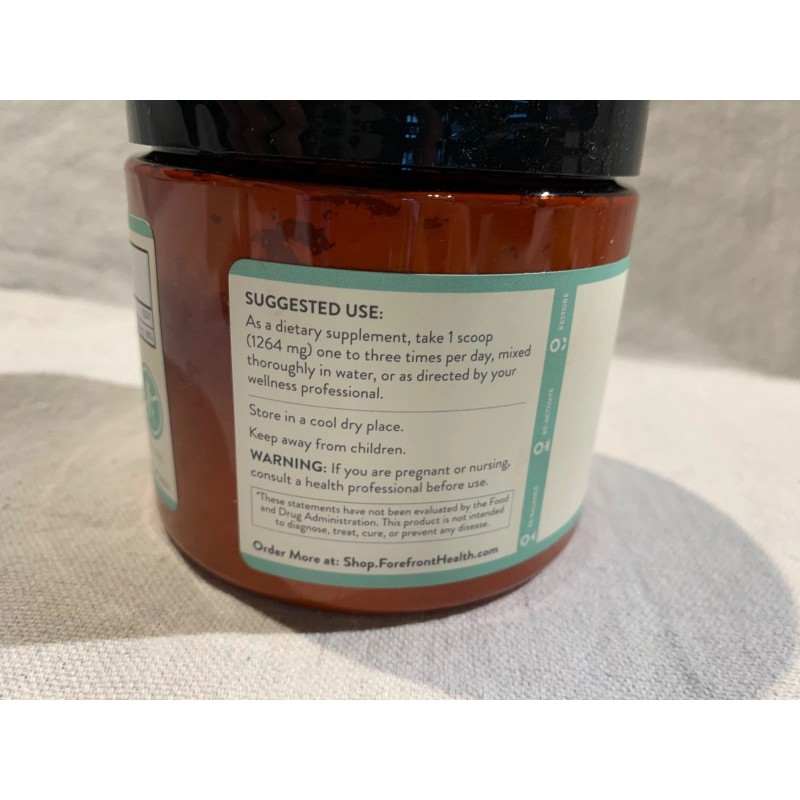 Forefront Health Eggshell Calcium Restore Micronized Powder. 8 oz. New