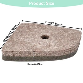 ZAMDOE 4149 120 1800 Air Filter Fits for STIHL KM130 KM130R FS94 FS94C FS94RCHL91C HL92C HL94C HL92 HL94 HL91 HL91KC HL92KC HL94C HL94KC Grass Trimmer Brush Cutter with Spark Plug Fuel Filter