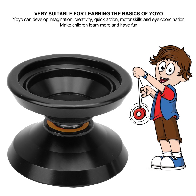 Alloy Yoyo Ball Competition Yoyo Toy with 3pcs Replacement Yoyo
