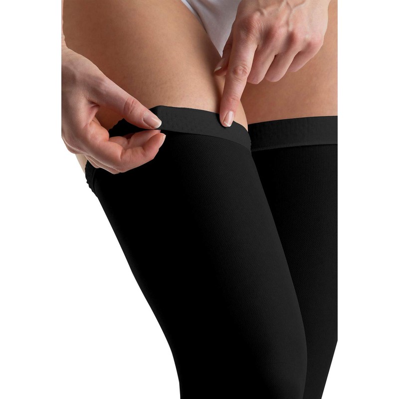 RelaxSan Antitrombosis M0370A (1 Par - Negro, XXL) medias largas