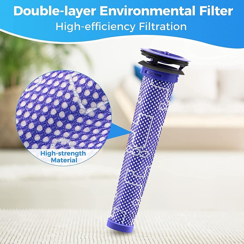 3Pack Replacement Pre Filters for Dyson - Vacuum Filter Compatible