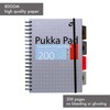 Pukka Pads B5 Metallic Executive Project Books - Assorted -