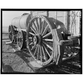 HistoricalFindings Photo: Twenty Mule Team Borax Wagons,Death Valley Junction,Inyo County,California,CA,13