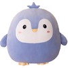 lannery Penguin Plush Pillow, Kawaii Penguin Stuffed Animal Toy Soft