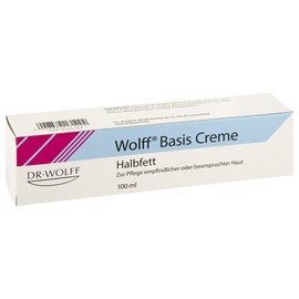 Wolff Basis Creme Halbfett 100 ml Cream