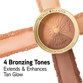 Physicians Formula Bronze Booster Glow-Boosting Season-to-Season Bronzer, Light to Medium, 0.27 Ounce