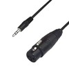 F-Factory FNT-XT-73015S 3.5mm TRS Mini Plug (Male) to XLR (Cannon