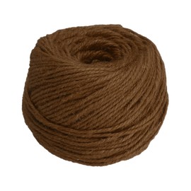 uxcell 328 Feet Natural Jute Twine String,3mm Thin Garden Twine Rope Colored Plant String Cord for DIY Art Crafts Gift Wrapping Decoration Packing Gardening Plant Hanger,Brown