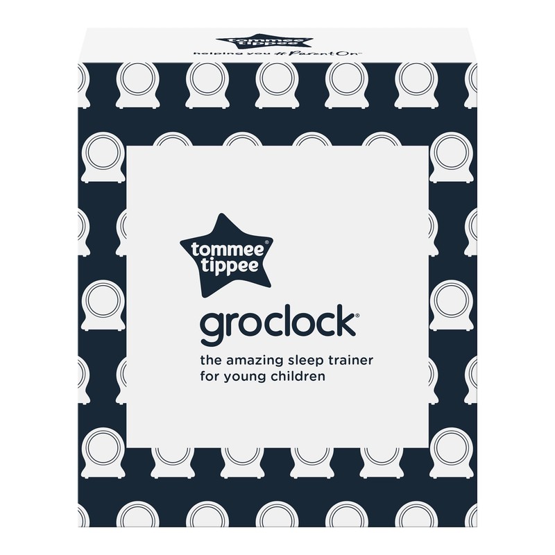 Tommee Tippee Groclock Sleep Trainer Clock, Alarm Clock and Nightlight