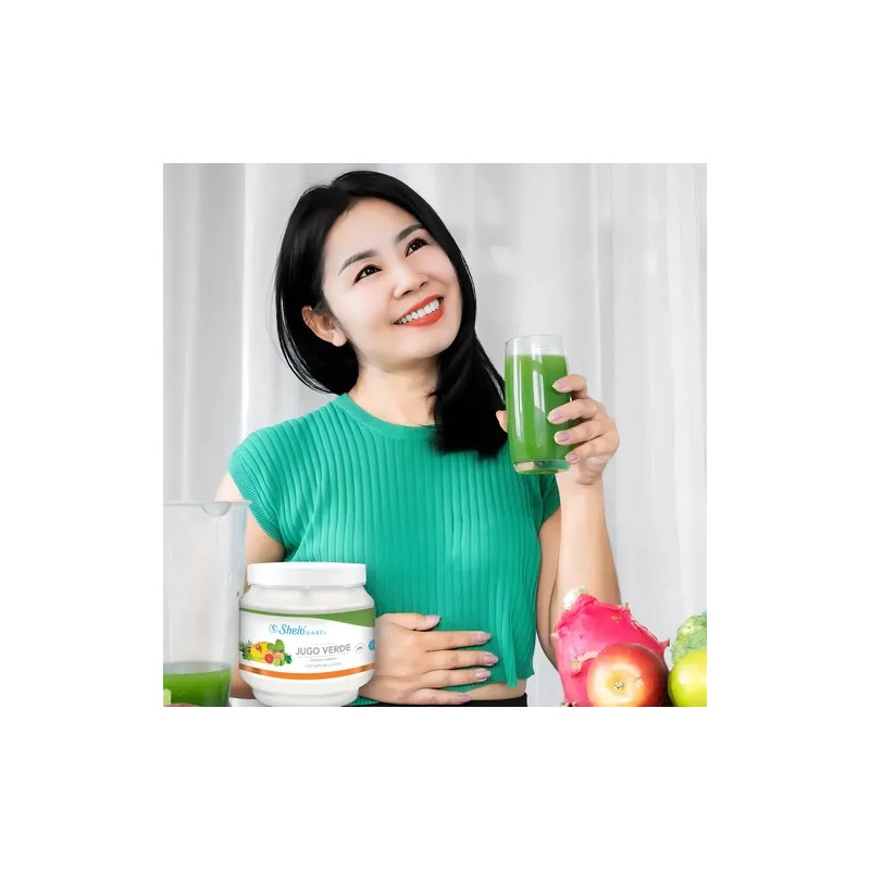 Jugo Verde Con Hierro + Fibra + Detox Sheló Nabel