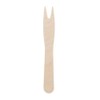 Tessera Bio Products QA125CFSC 2 Pronged Wooden Fork 12cm Length