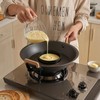 Bamily 4Pcs Crumpet Rings, 8.5cm Crumpets Cooking Rings Non Stick