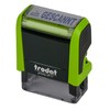 Trodat Printy 4911 Apple Green Scanned Smybol Blue