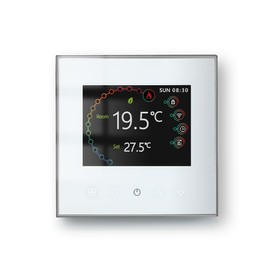 MelkiSmart Wi-Fi Thermostat – 2002 Series Programmable Touchscreen Thermostat Suitable for Water/Electricity/Gas Systems – Compatible with Alexa,Google Home,IFTTT