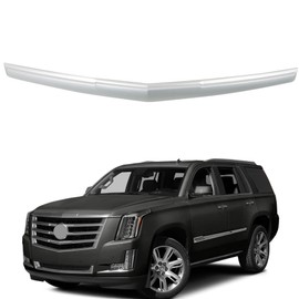 TJHSM Chrome Hood Front Moulding Kit Replacement for 2015-2020 Escalade Sedan 4-Door