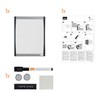 Rexel 1903778 Magnetic Dry Erase Personal Whiteboard, 280 x 215