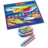 Skater KB4-A Lunch Cloth Plarail 24 16.9 x 16.9 inches