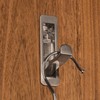 Einlass Klapphaken Zilly 80 x 20 x 14 mm Chrom
