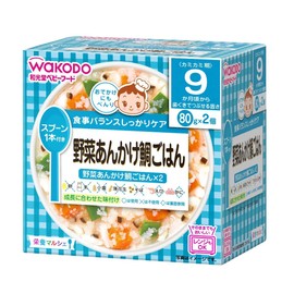 Wakodo Nutrition Marche Vegetable Ankake Sea Rice x 3 Pieces