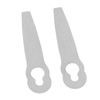 10 Pcs Lawn Mower Metal Blade Replacement Mowing Blade for