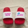 Dolfin in my bum bag, bath slippers, slippers, mules, unisex,