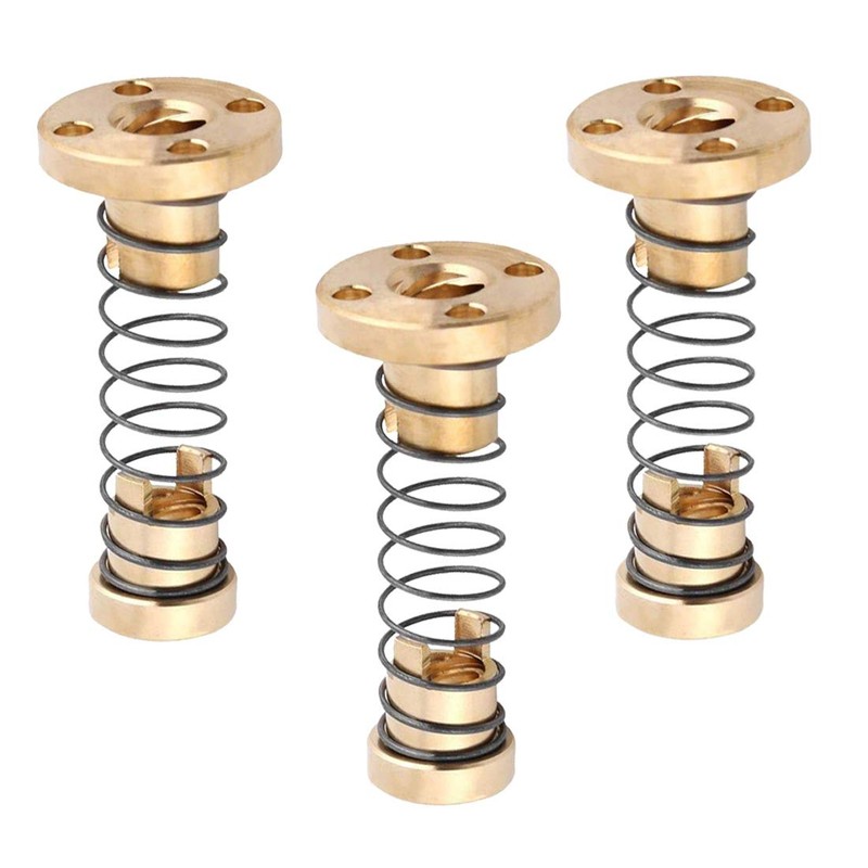 SeonFook 3pcs T8 Anti Backlash Spring Loaded Nuts Load Nuts