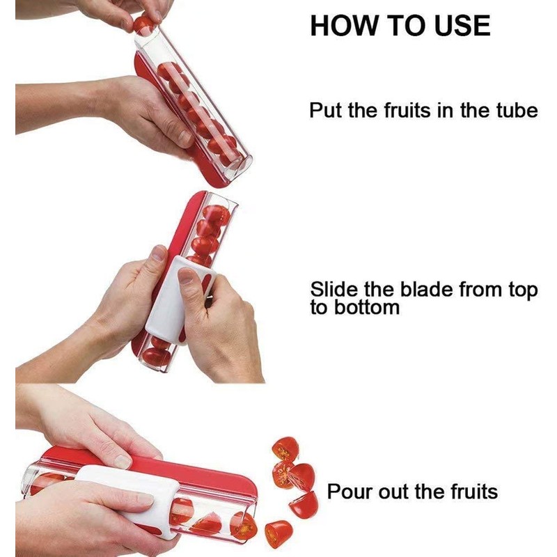 bingx Tomato slicer grape slicer fruit salad slicer cherry slicer