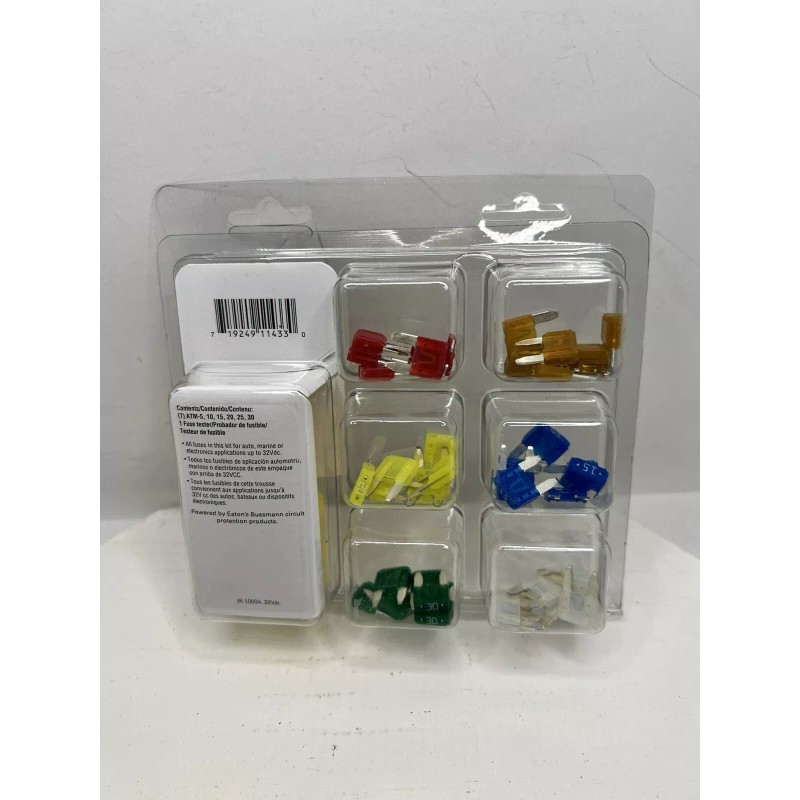 Seachoice SC11433 5-30 A ATM Assortment Fuse Kit w Puller-Tester