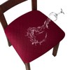 Genina Waterproof Seat Covers for Dining Room Chairs Covers Dining