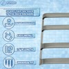 Poolzilla Outdoor Stainless Steel Bar Buckle for Pool Safety Cover