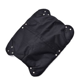 Hand Warmer Pushchair Universal Size Hand Warmer Universal Size Baby Stroller Hand Muff for Pushchairs with Flannel Inside Universal Size for Pushchairs Buggies Bike Trailer (Black)