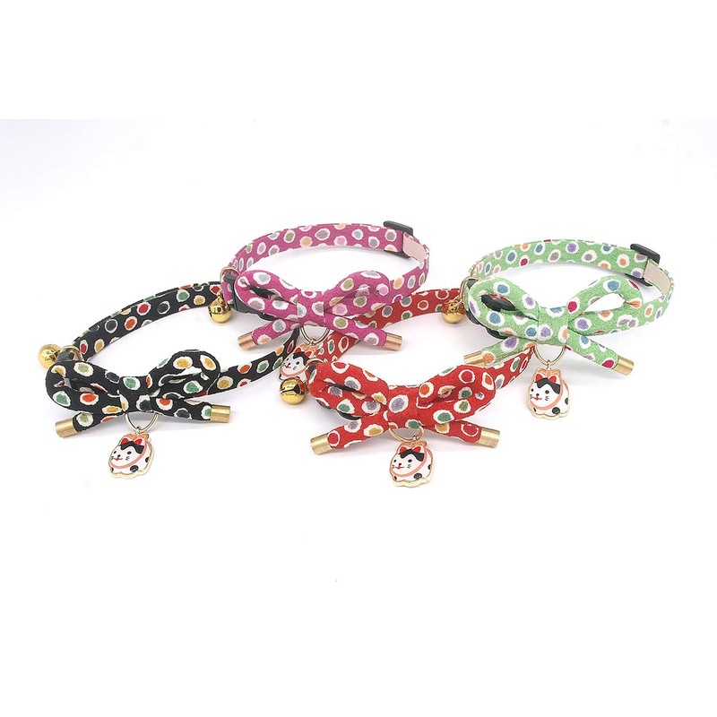 PetSoKoo Bowtie Cat Collar With Bell Bowknot With Cute Cat