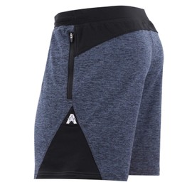 Anthem Athletics Isolfex - Pantalones cortos de gimnasio para hombre, 5 7 9 pulgadas de entrepierna, pantalones cortos deportivos para correr para hombre, Iron Navy G2, XX-Large
