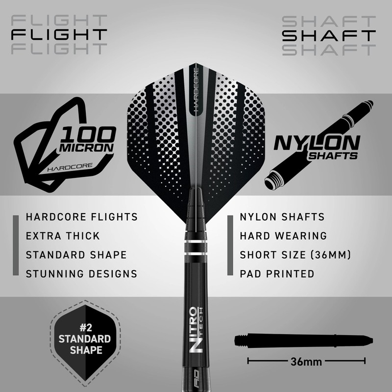 RED DRAGON Razor Edge Extreme 22 g Professional Tungsten Darts