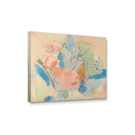 Niwo ART - Mountains and Sea, World's Most Famous Paintings Series, Canvas Wall Art Home Decor, Gallery Wrapped, Stretched, Framed Ready to Hang (24"x20"x3/4")