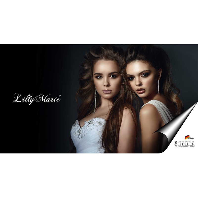 Womens Silver Jewelry Set With Adjustable Snake Chain And Drop