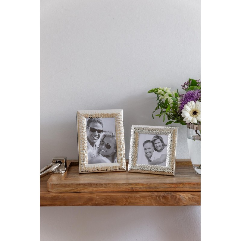 EDZARD Gubbio Silver Plated Tarnish Resistant Photo Frame