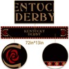 Pudodo Run for The Roses Table Runner Derby Horseshoe Horse
