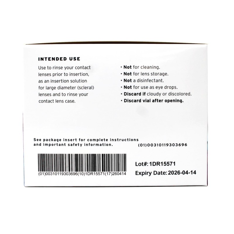 ScleralFil Preservative Free Saline Solution, 0.34 Fl Oz Vials, 30