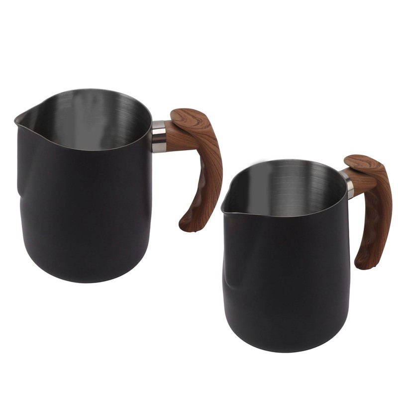 Milk Frothing Cup Inner Scale 304 Stainless Steel Dripless Spout