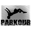 CafePress Parkour Athlete Scroll Holiday Ornament 4" x 2.75"