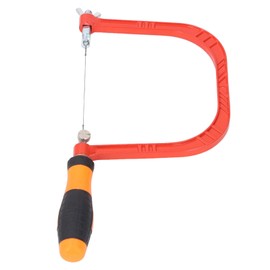 5 inch Coping Saw Aluminium Alloy Frame, U Shaped Saw Kit with, 5 Blades for Craft Projects