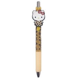 I Planning Sanrio Characters K6317D Gel Pen with Mascot, Leopard Pen: H5.9 x Φ0.5 inches (150 x 12 mm)