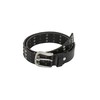 Redbridge Men's Genuine Leather Belt with Rivets, black
