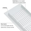 2 Pcs Air Vent Ventilation Grille Aluminium Alloy Rectangular Vent